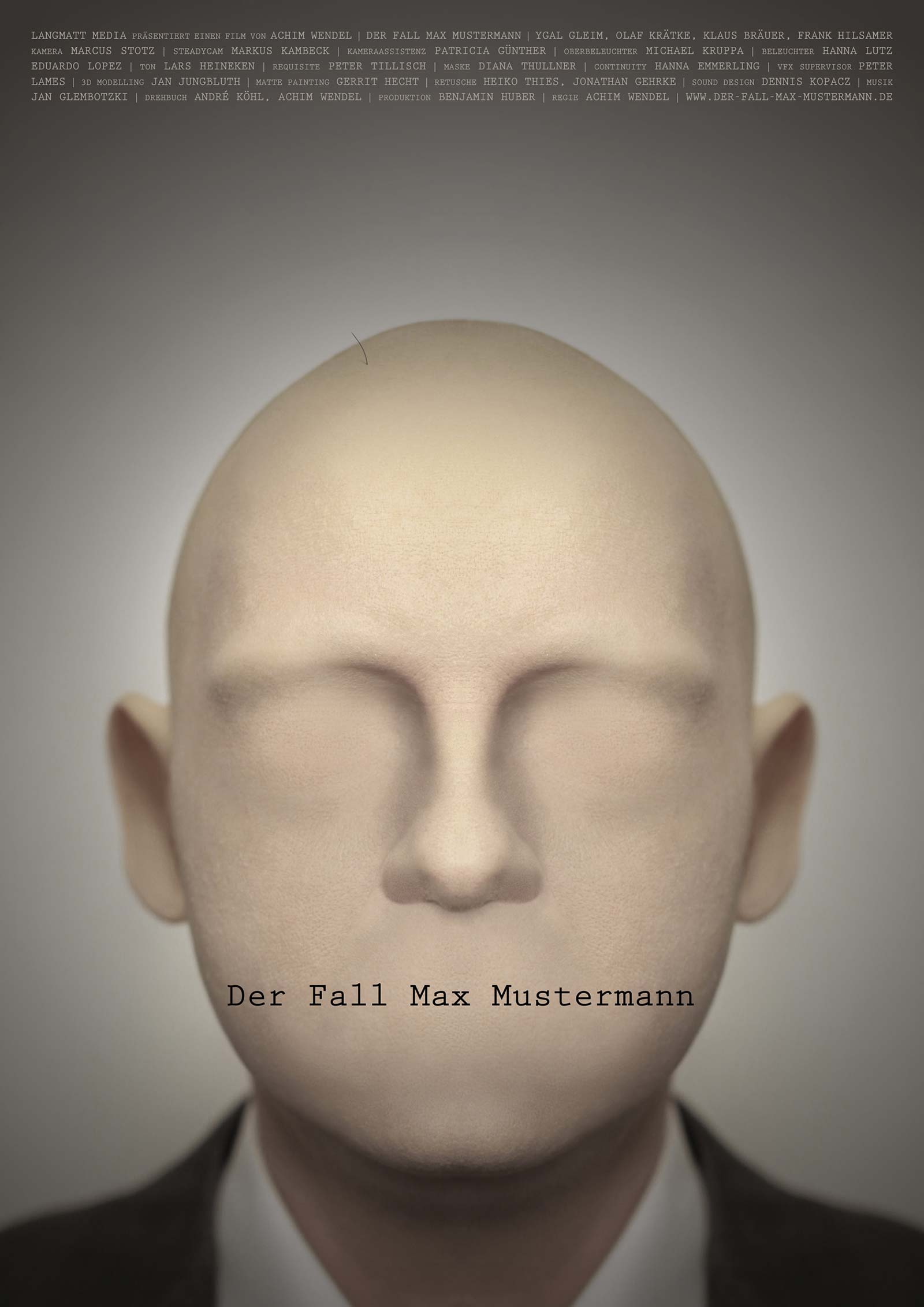 Filmplakat Der Fall Max Mustermann