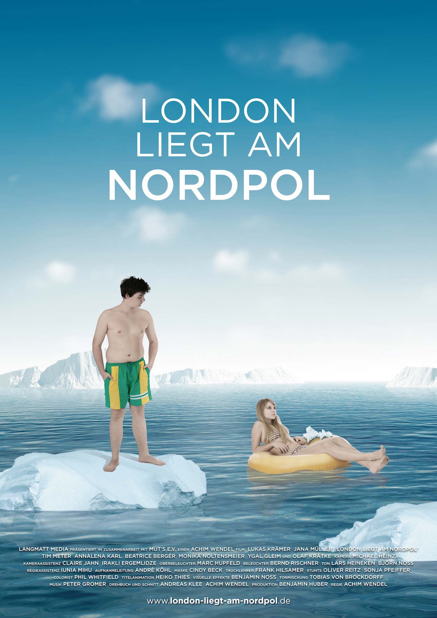 Filmplakat London liegt am Nordpol